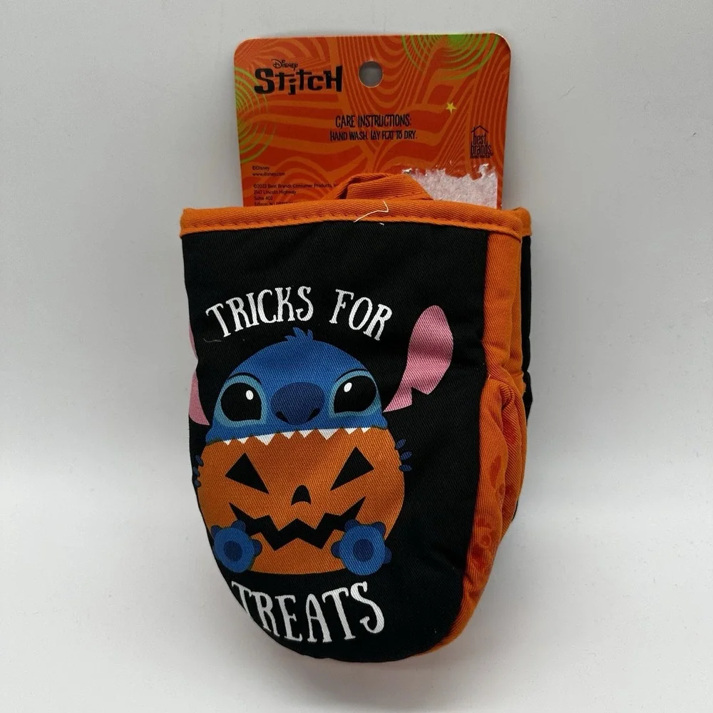 Disney Lilo & Stitch Mini Oven Mitts Halloween Seasonal Tricks For Treats NEW